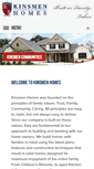 Mobile Screenshot of kinsmenhomes.com